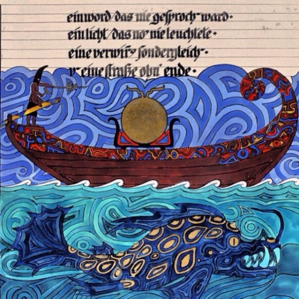 Illustrazione di Jung, dal suo LIBRO ROSSO