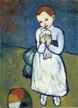 Picasso, Bambina con bambola, 1901